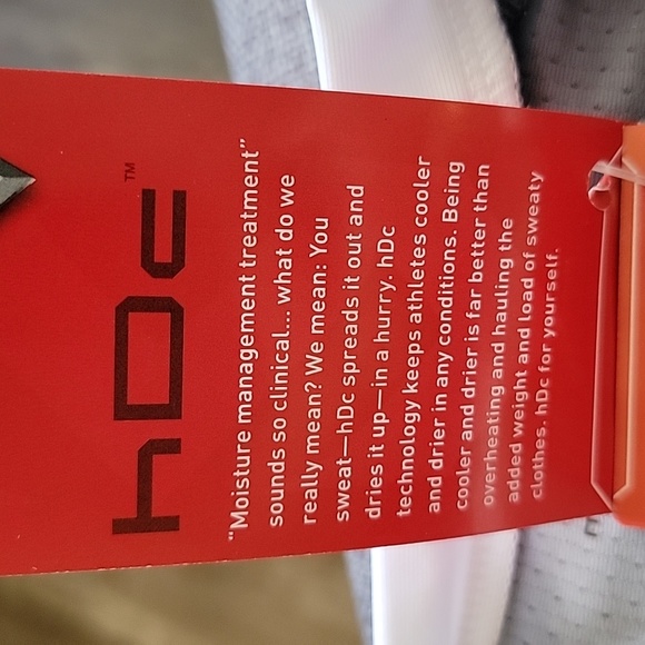 McDavid Mens Hex Sternum Shirt Size Small Bodyshirt w Mesh Top White & Gray - Picture 8 of 11